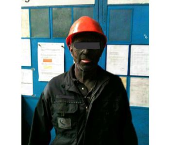 Montage in einer Giesserei