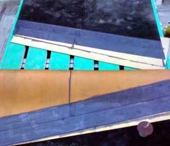 Montage Fördergurt 3.000 mm breit