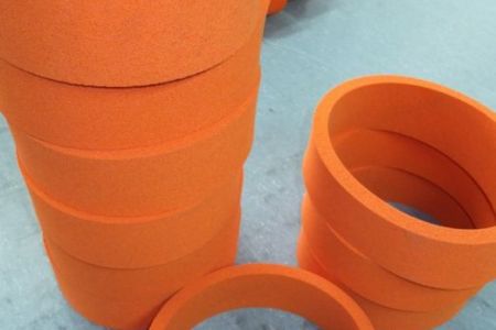 Manschette aus Zellgummi