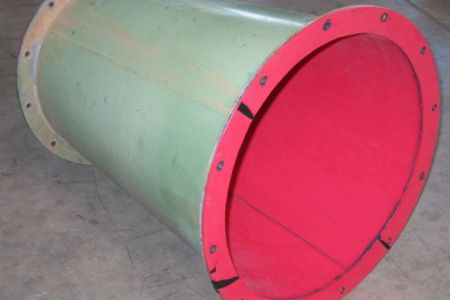 Linatexauskleidung Rohr